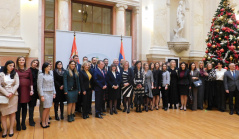 26 December 2018 Judges and deputy public prosecutors take the oath of office at the National Assembly